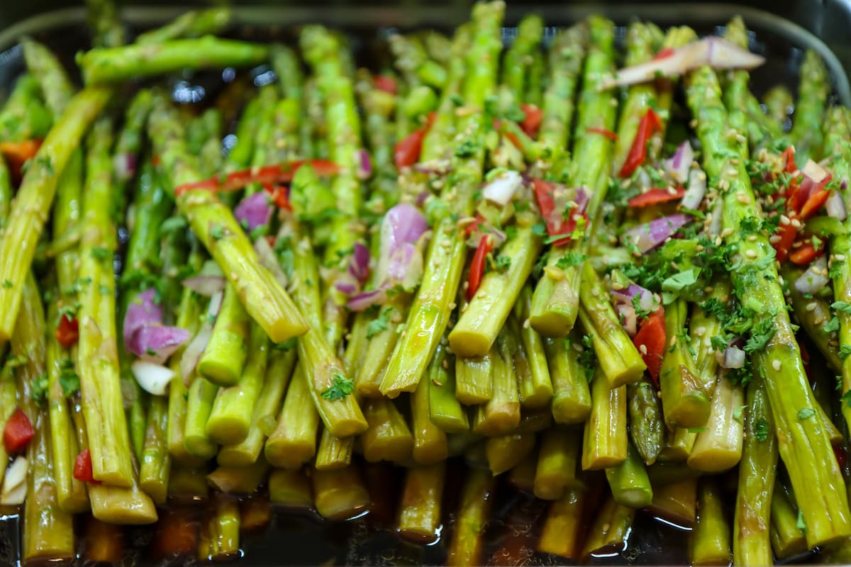 Asparagus Salad - Healthy Sides Harlem Soul Food