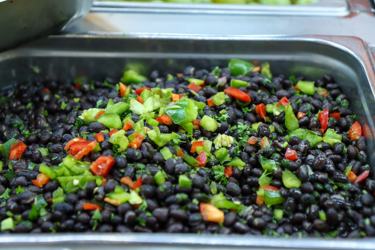 Black Bean Salad - Fresh Salad Bar Harlem NYC
