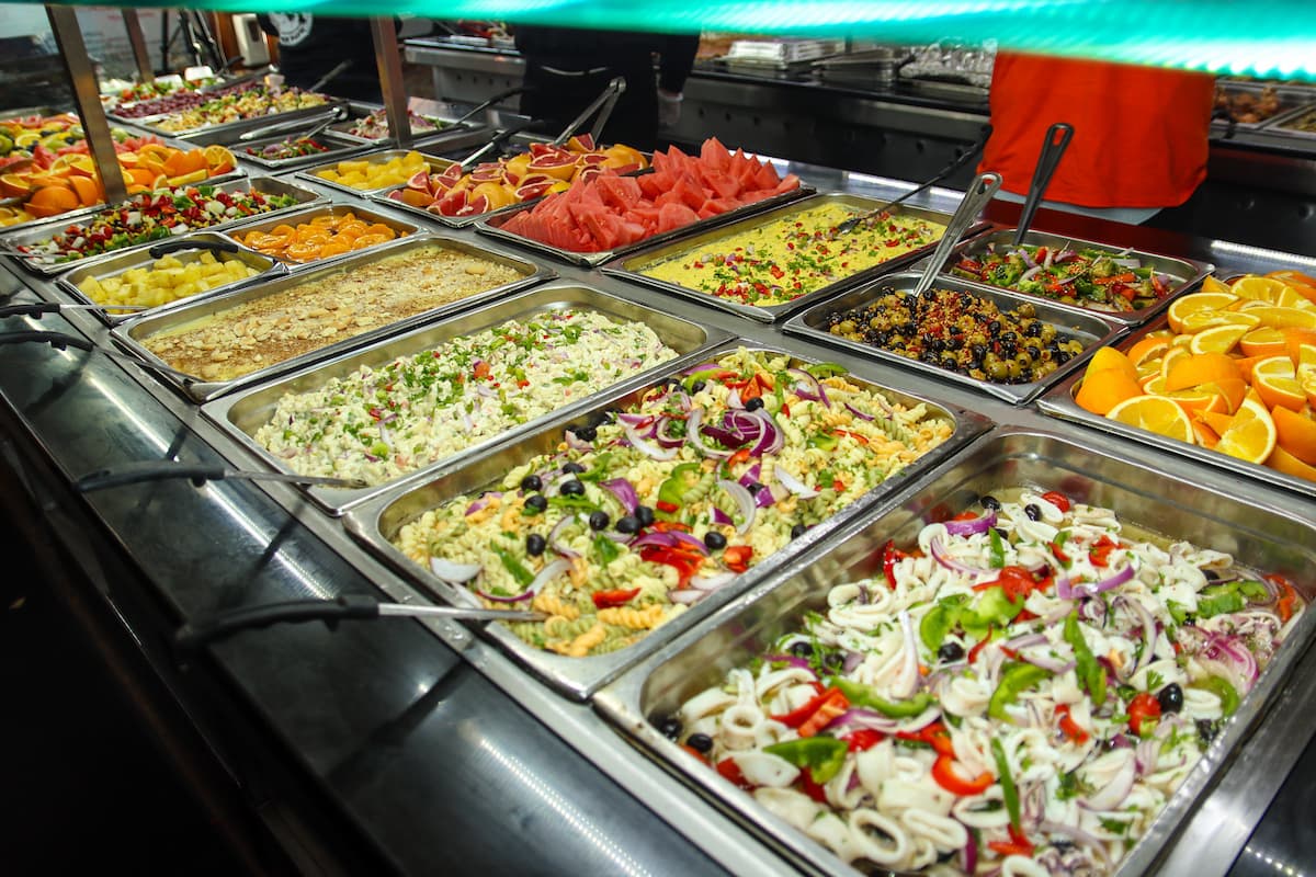 Buffet Salad - 42-Item Fresh Salad Bar NYC